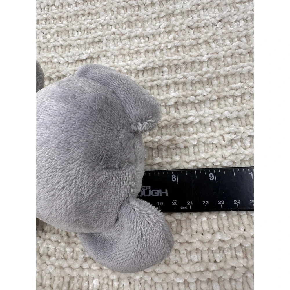 Justice Gund Plush Koala Dog Milo Stuffed Animal Toy Lot Grey Tricolor Lovey 6in